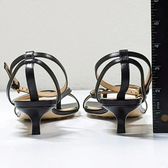 Bottega Veneta Women's Stretch Ankle Strap Kitten Heel Sandals Sz 36.5 MSRP $990 - Picture 9 of 11